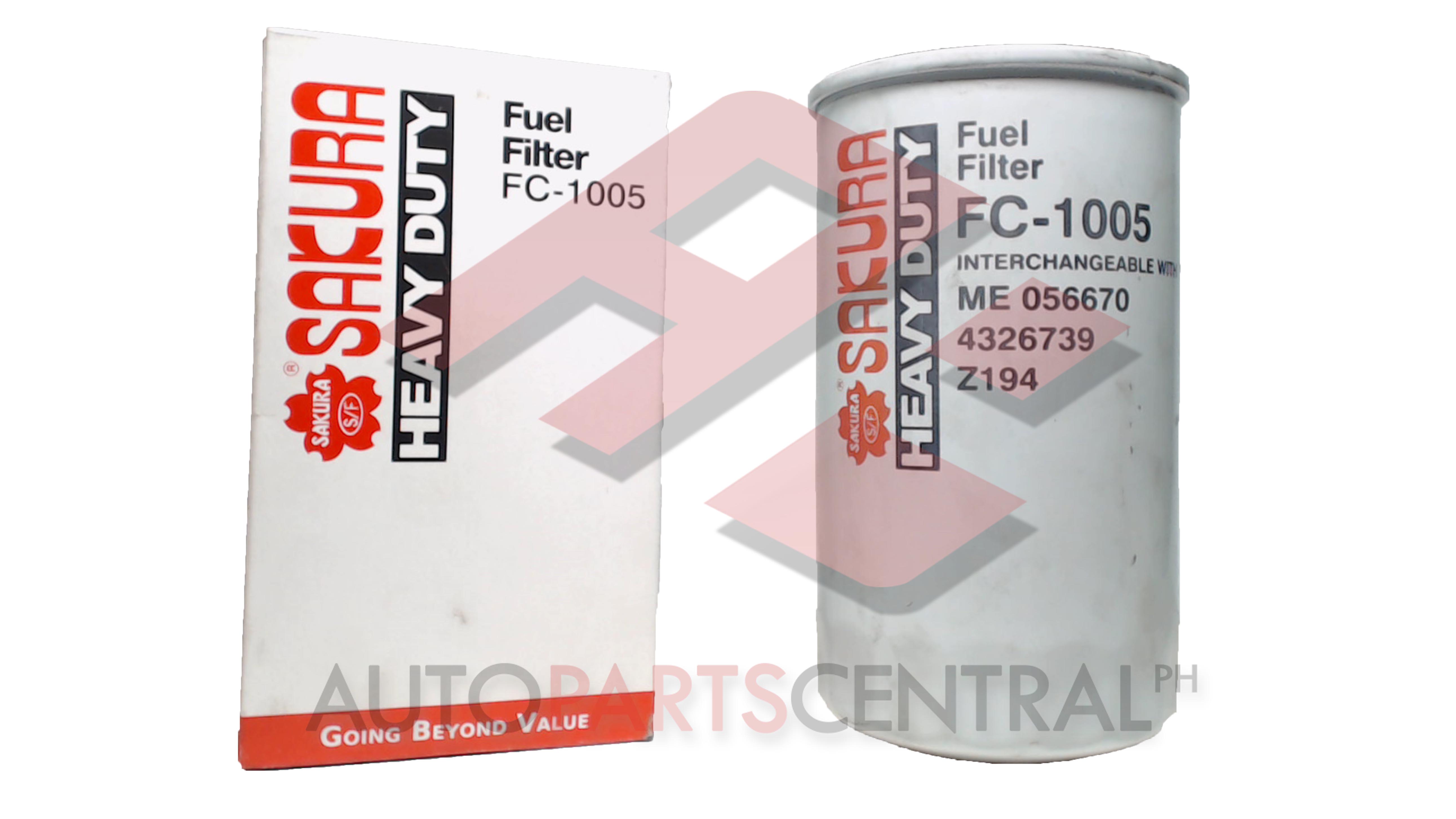 Fuel Filter Sakura Mitsubishi FC-1005 Mitsubishi 8DC9