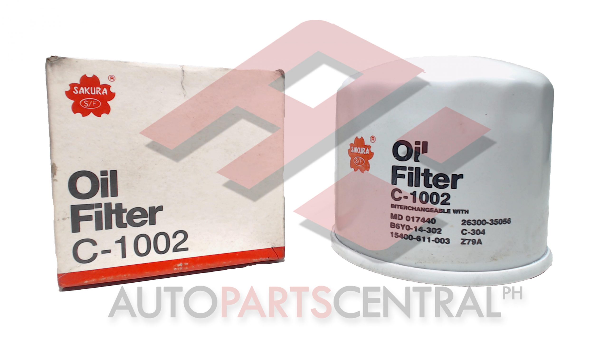 Sakura C 1002 Oil Filter Autopartscentral Ph