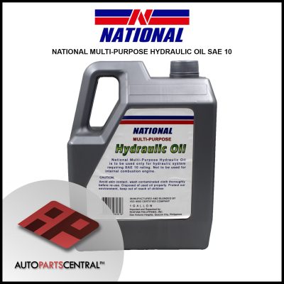 National Hydraulic Oil Sae 10 #36383 2