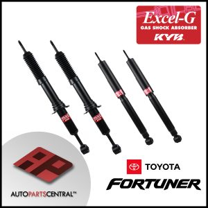 KYB Excel-G Front & Rear Set Toyota Fortuner 2005-2015 341396 349017