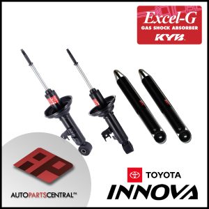 KYB Excel-G Front & Rear Set Toyota Innova 2016-2021 341397 341398 3440085