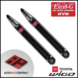 KYB Excel-G Shock Absorbers Rear Set Toyota Wigo 2012-2021 3430034