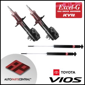 KYB excel-G Front & Rear Set Toyota Vios 2013-2021 3340087 348090