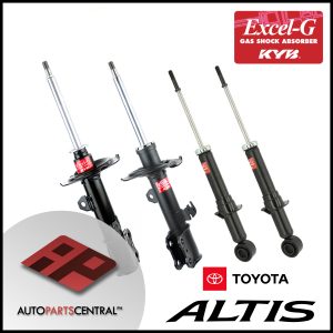 KYB Excel-G Front & Rear Set Toyota Altis 2001-2007 334323 334324 341322