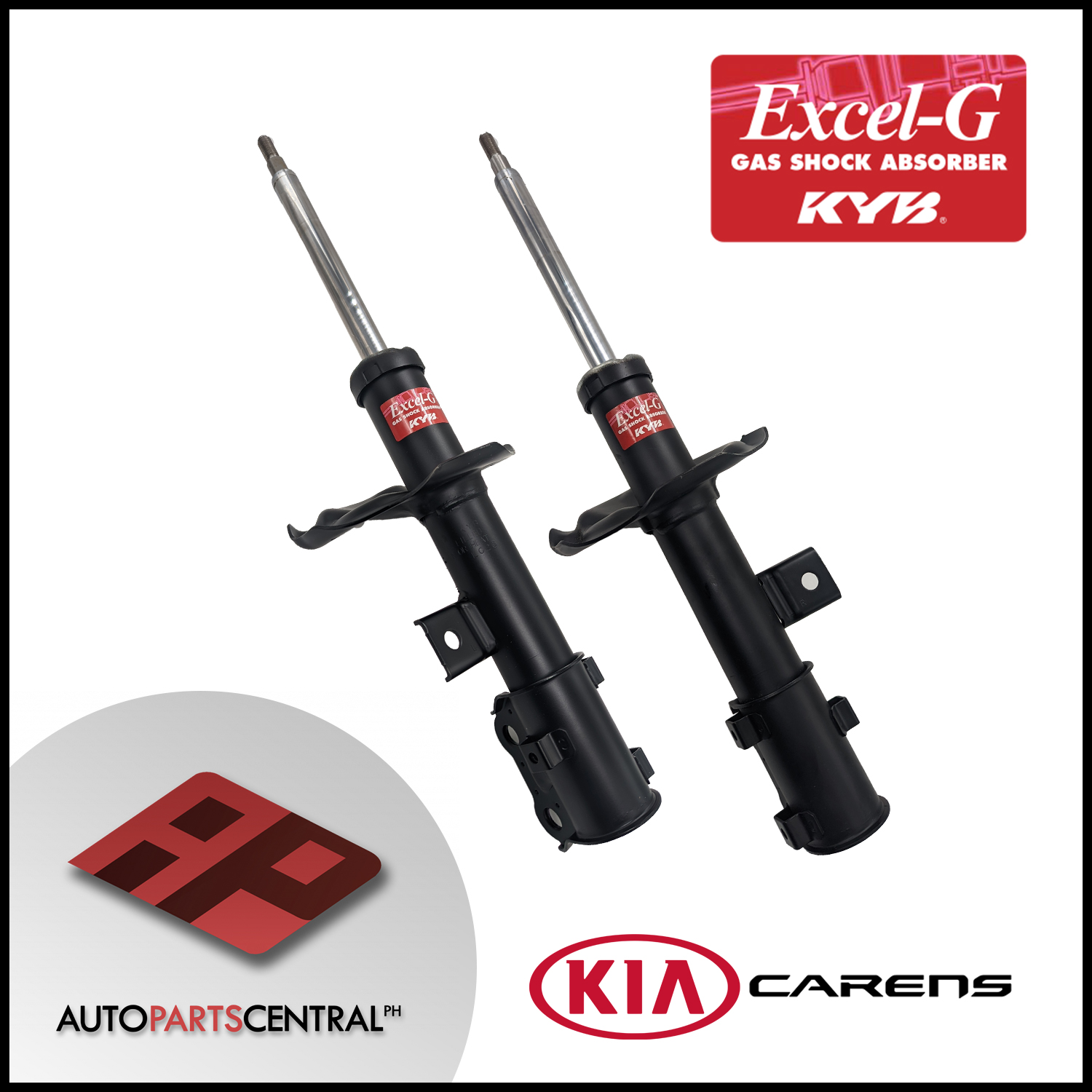 KYB Excel-G Front Set Kia Carens III 2000-2012 3340083 3340084