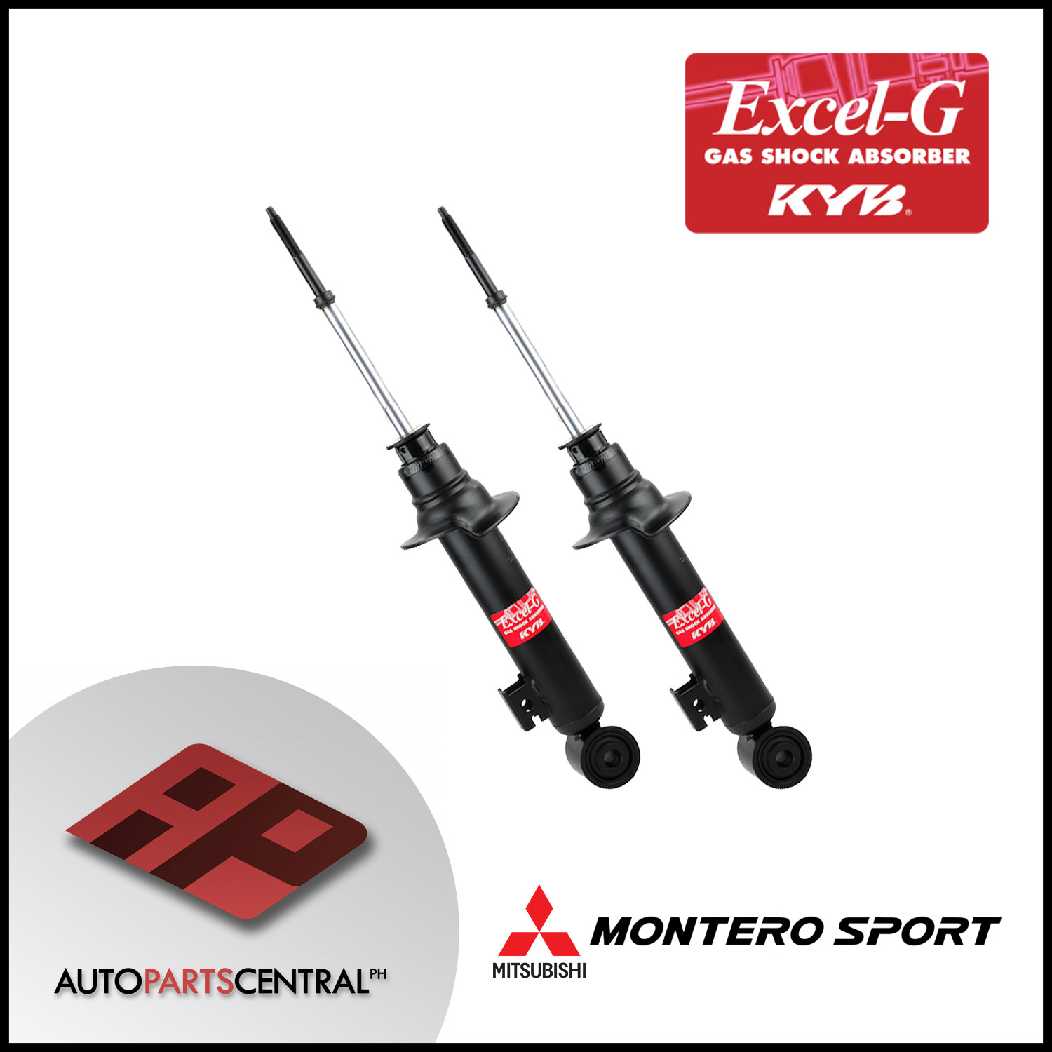KYB Excel-G Front Set Montero 0822