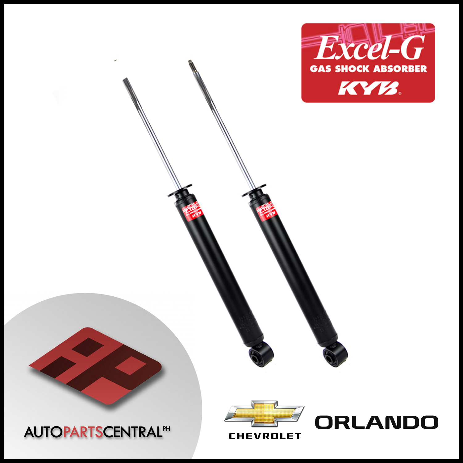 KYB Excel-G Rear Set Chevrolet Orlando 349234