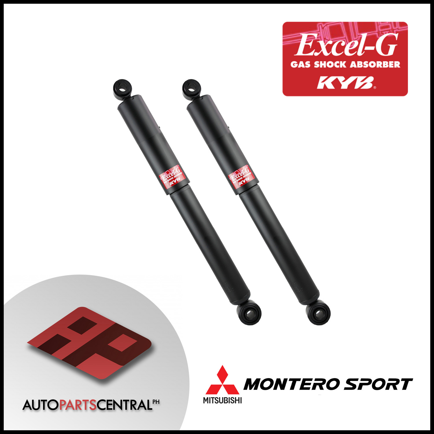 KYB Excel-G Rear Set Montero 349090