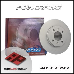 Powerplus Rotor Disc PRD25631 Hyundai Accent #66173