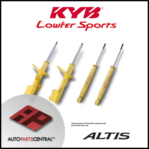 KYB Lowfer Front & Rear Set Toyota Alits 2001-2006