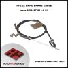 Handbrake Cable 8-98007-011-0 #56988