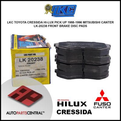 LKC Brake Disc Pad LK-20238 #69395