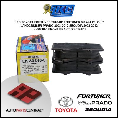 LKC Brake Disc Pad LK-30248-3 #69353