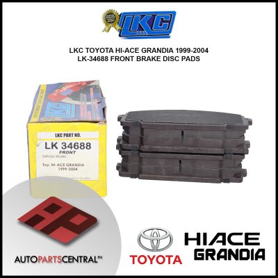 LKC Brake Disc Pad LK-34688 #69357