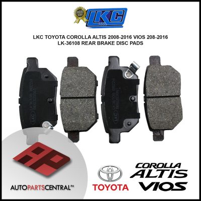 LKC Brake Disc Pad LK-36108 #69347 2