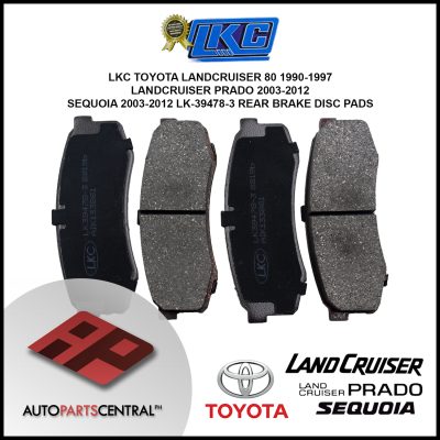 LKC Brake Disc Pad LK-39478-3 #74984 2